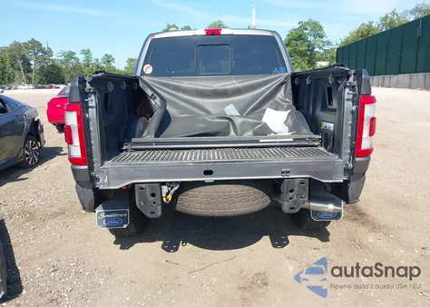 2022 Ford F-150 Lariat из США, поврежденный, VIN 1FTFW1E89NFA01813